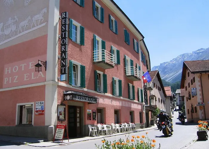 酒店 Piz Ela Bergun 达沃斯